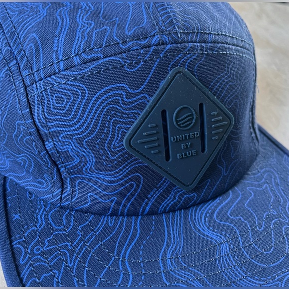 United By Blue Organic 5-Panel Hat - Night Sky Design - NWT - Picture 1 of 8